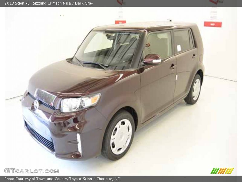 Sizzling Crimson Mica / Dark Gray 2013 Scion xB