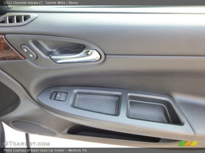 Summit White / Ebony 2012 Chevrolet Impala LT