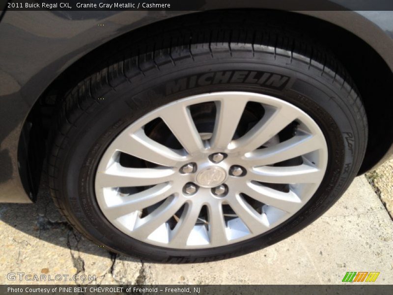 Granite Gray Metallic / Cashmere 2011 Buick Regal CXL