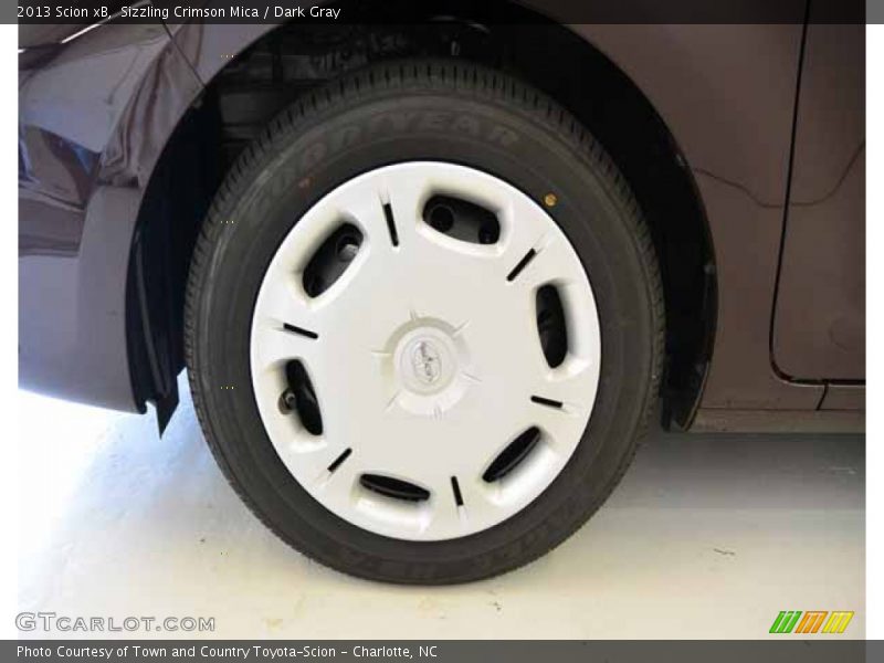 Sizzling Crimson Mica / Dark Gray 2013 Scion xB