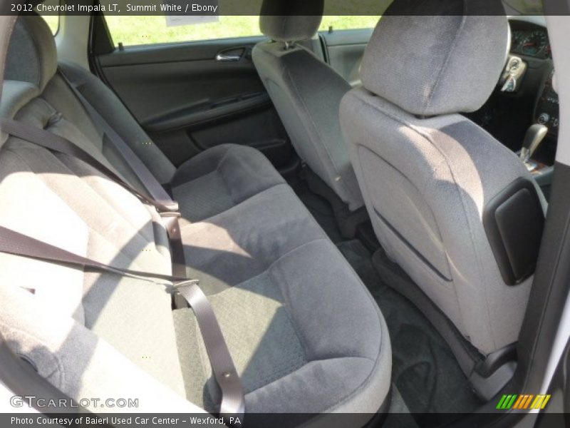 Summit White / Ebony 2012 Chevrolet Impala LT