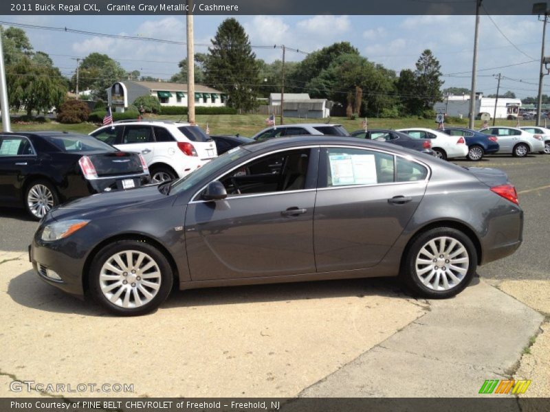 Granite Gray Metallic / Cashmere 2011 Buick Regal CXL