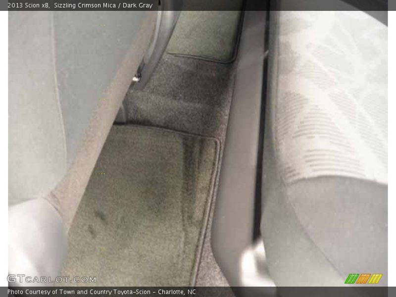 Sizzling Crimson Mica / Dark Gray 2013 Scion xB