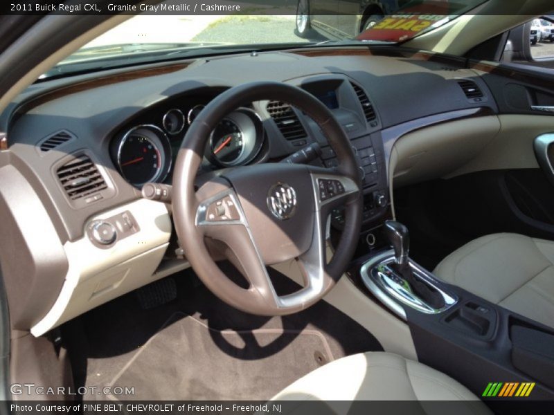 Granite Gray Metallic / Cashmere 2011 Buick Regal CXL