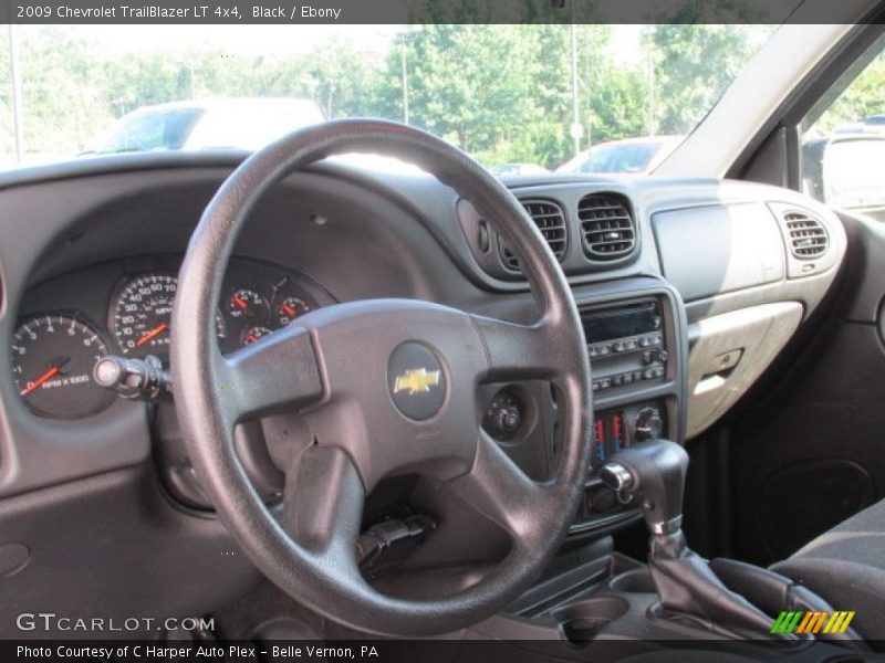 Black / Ebony 2009 Chevrolet TrailBlazer LT 4x4