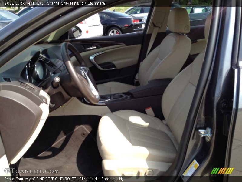 Granite Gray Metallic / Cashmere 2011 Buick Regal CXL