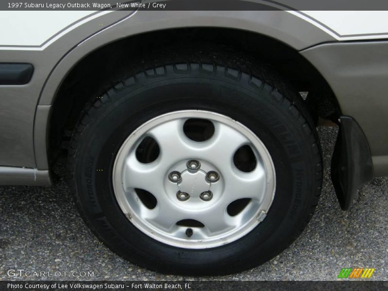 New White / Grey 1997 Subaru Legacy Outback Wagon