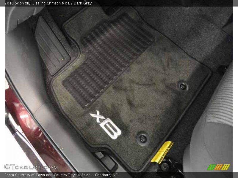 Sizzling Crimson Mica / Dark Gray 2013 Scion xB