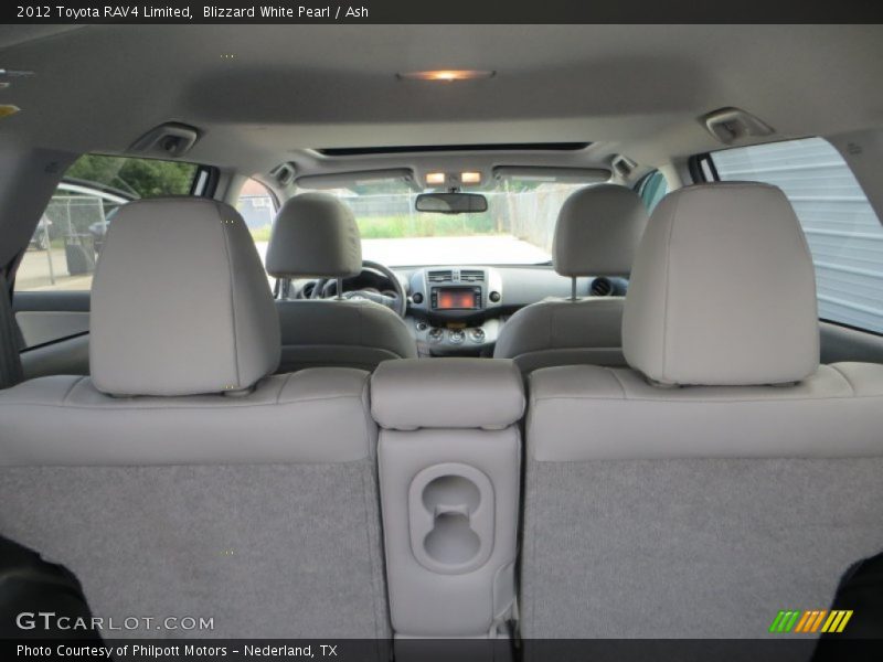 Blizzard White Pearl / Ash 2012 Toyota RAV4 Limited