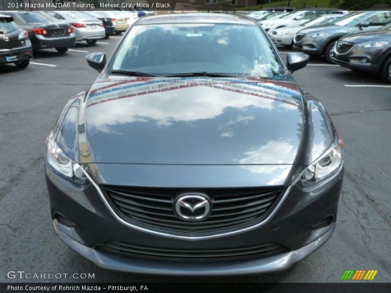 Meteor Gray Mica / Black 2014 Mazda MAZDA6 Touring