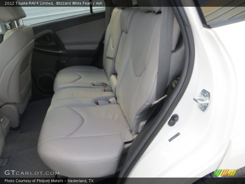 Blizzard White Pearl / Ash 2012 Toyota RAV4 Limited