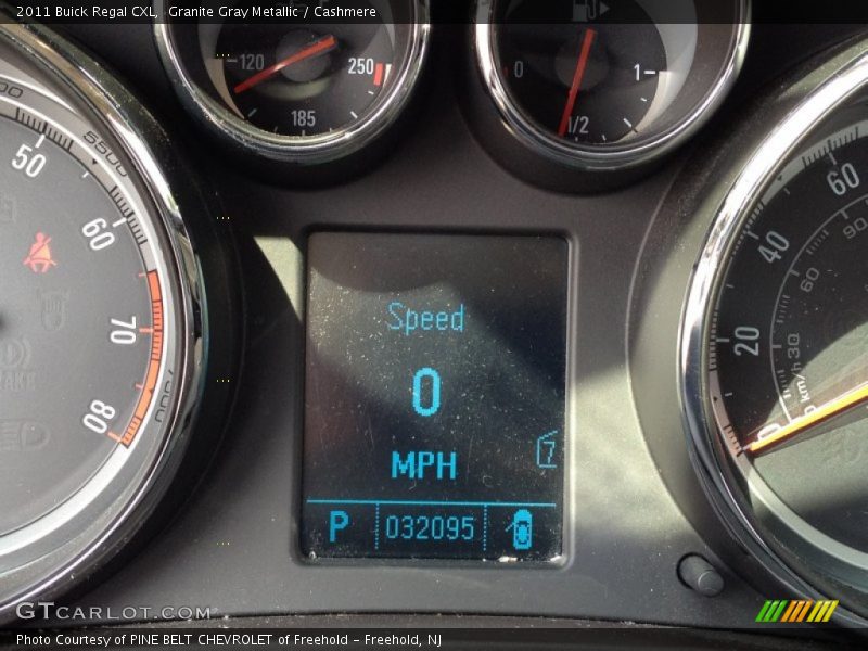 Granite Gray Metallic / Cashmere 2011 Buick Regal CXL