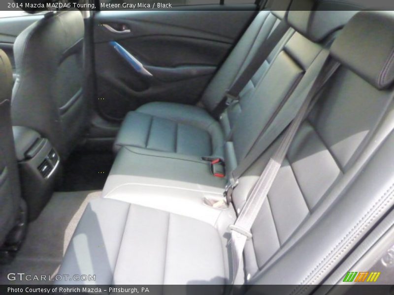 Meteor Gray Mica / Black 2014 Mazda MAZDA6 Touring