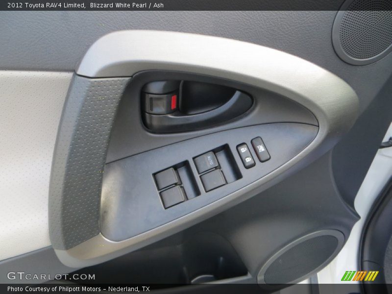 Blizzard White Pearl / Ash 2012 Toyota RAV4 Limited