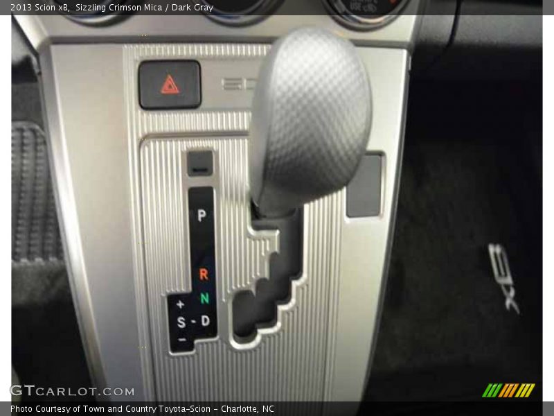 Sizzling Crimson Mica / Dark Gray 2013 Scion xB