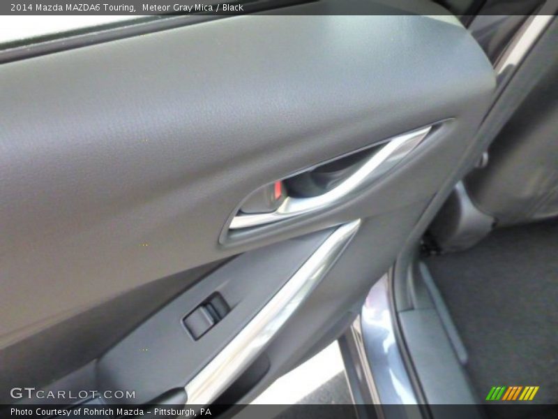 Meteor Gray Mica / Black 2014 Mazda MAZDA6 Touring