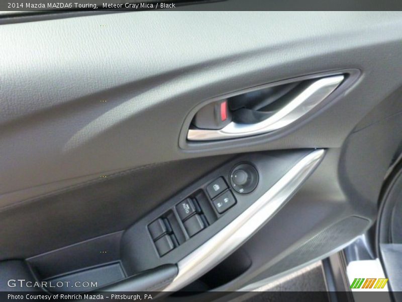 Meteor Gray Mica / Black 2014 Mazda MAZDA6 Touring