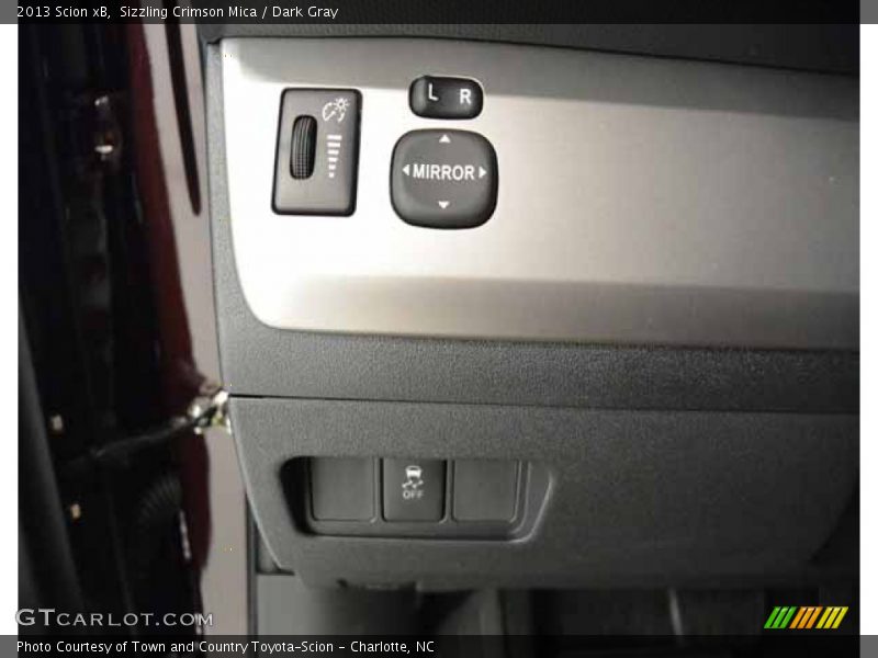 Sizzling Crimson Mica / Dark Gray 2013 Scion xB