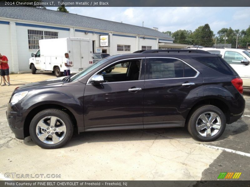 Tungsten Metallic / Jet Black 2014 Chevrolet Equinox LT