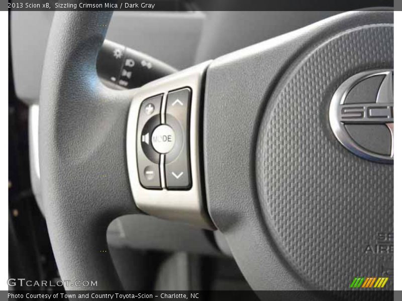 Sizzling Crimson Mica / Dark Gray 2013 Scion xB