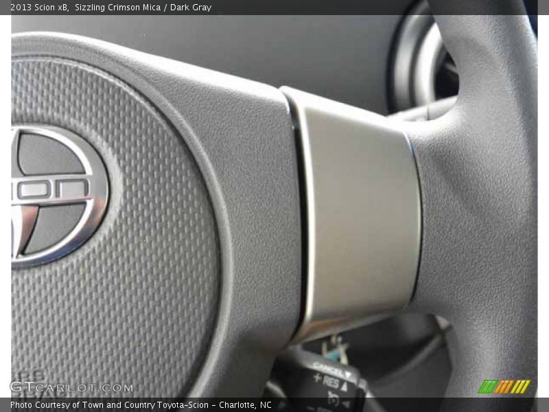 Sizzling Crimson Mica / Dark Gray 2013 Scion xB