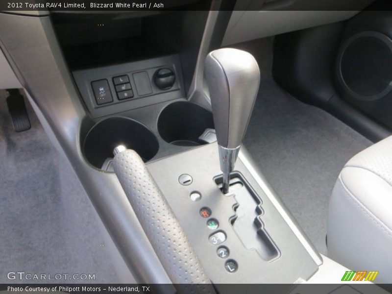 Blizzard White Pearl / Ash 2012 Toyota RAV4 Limited
