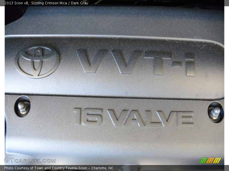 Sizzling Crimson Mica / Dark Gray 2013 Scion xB