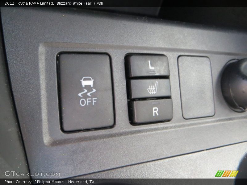Blizzard White Pearl / Ash 2012 Toyota RAV4 Limited