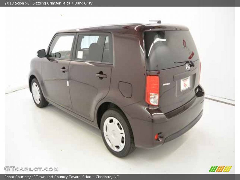 Sizzling Crimson Mica / Dark Gray 2013 Scion xB