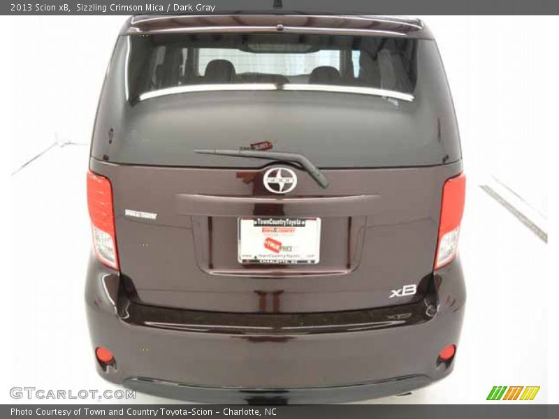 Sizzling Crimson Mica / Dark Gray 2013 Scion xB