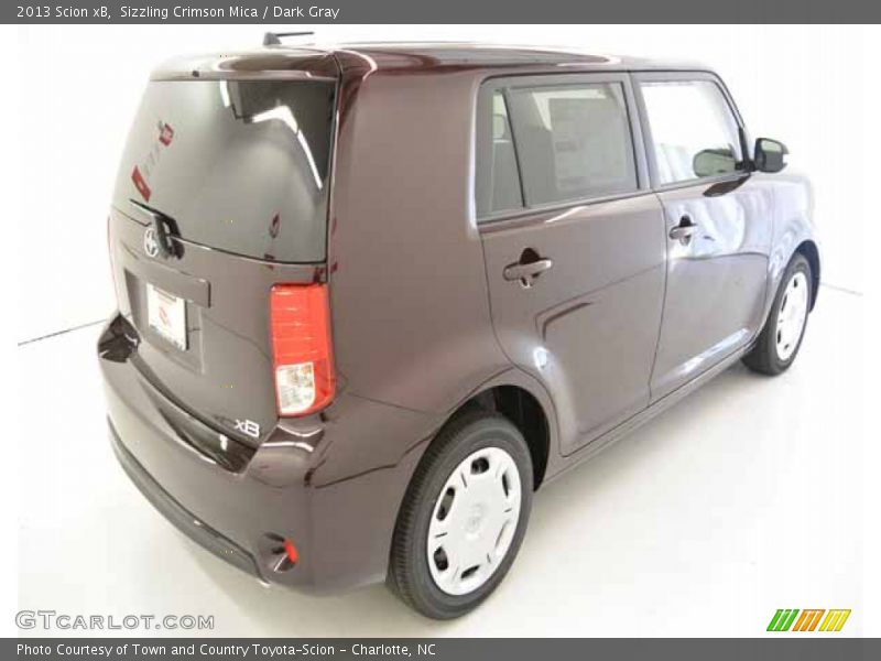 Sizzling Crimson Mica / Dark Gray 2013 Scion xB
