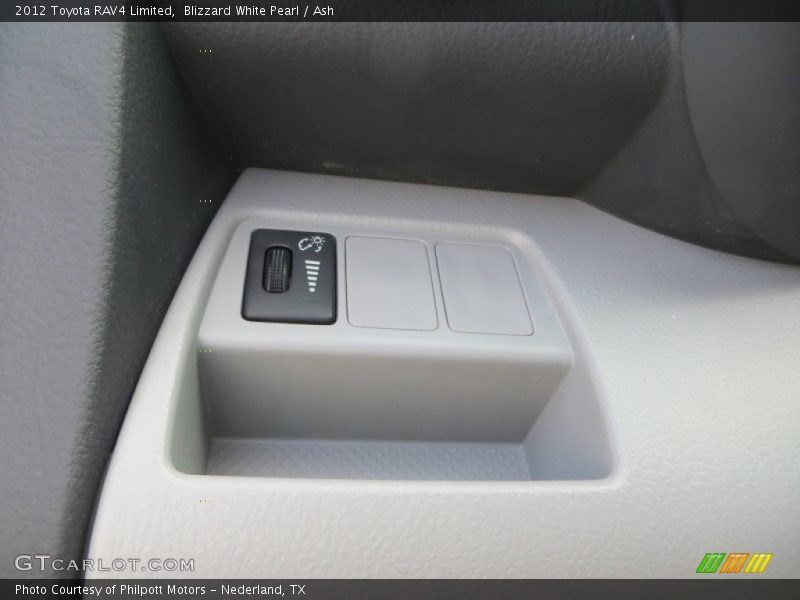 Blizzard White Pearl / Ash 2012 Toyota RAV4 Limited