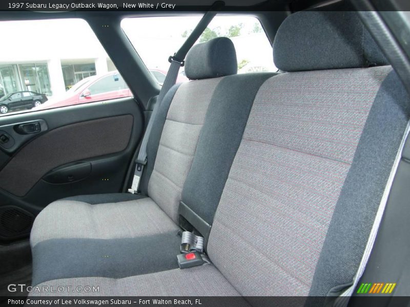New White / Grey 1997 Subaru Legacy Outback Wagon