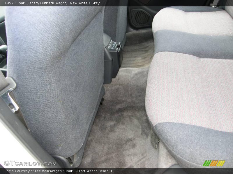 New White / Grey 1997 Subaru Legacy Outback Wagon