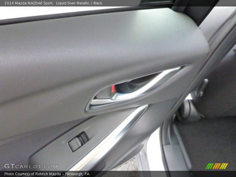 Liquid Siver Metallic / Black 2014 Mazda MAZDA6 Sport