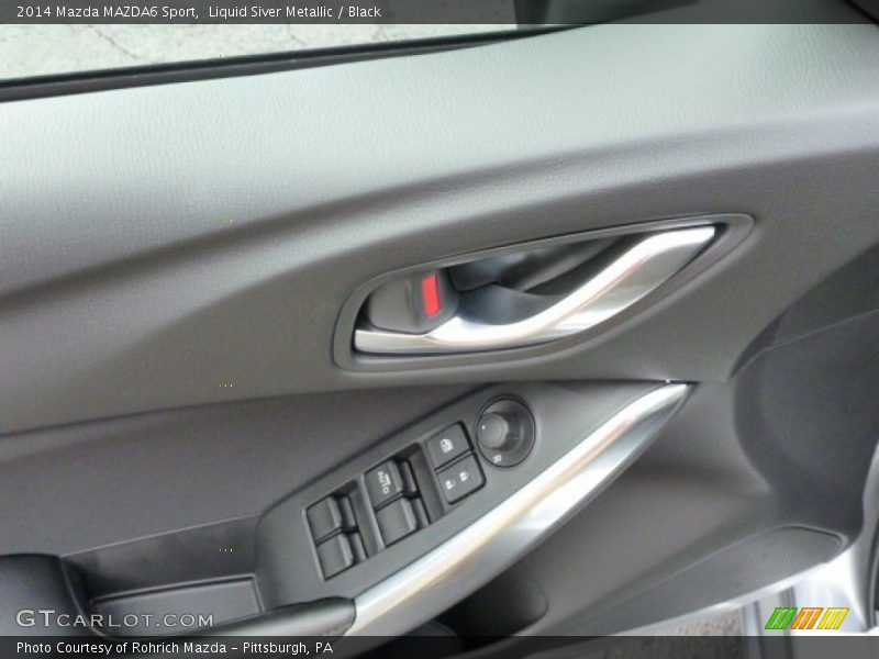 Liquid Siver Metallic / Black 2014 Mazda MAZDA6 Sport
