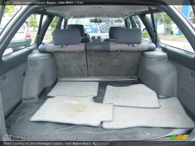 New White / Grey 1997 Subaru Legacy Outback Wagon
