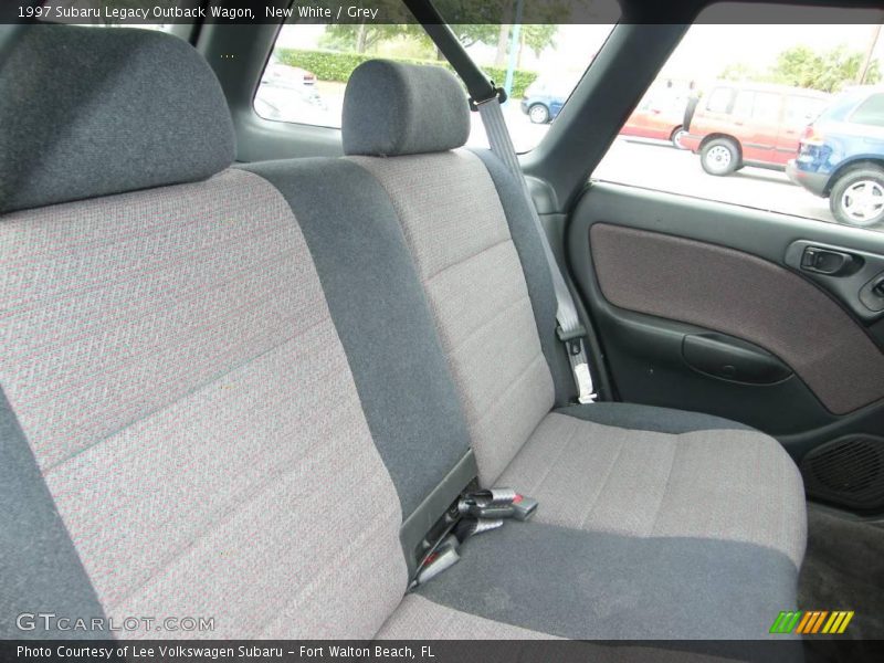 New White / Grey 1997 Subaru Legacy Outback Wagon