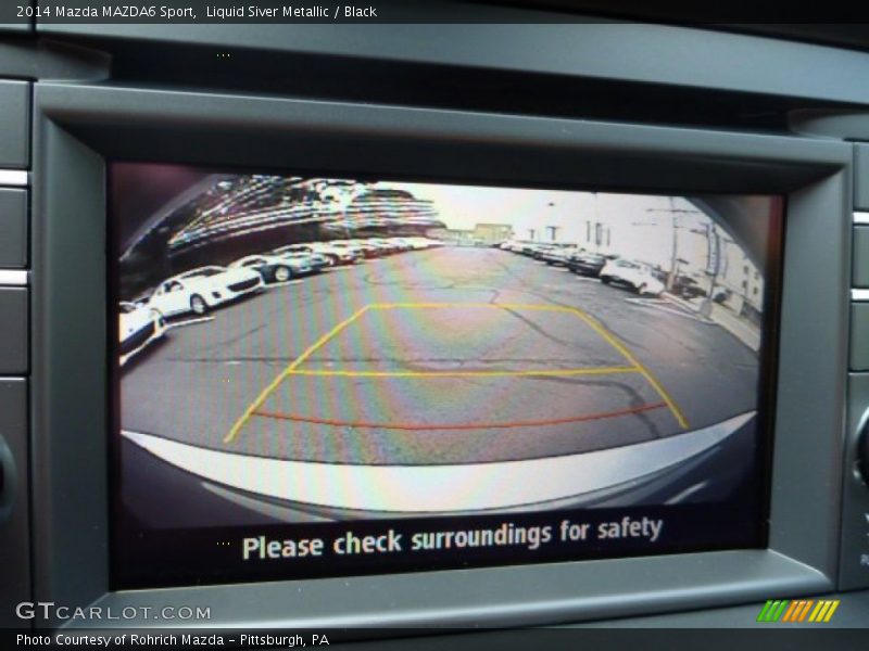 Liquid Siver Metallic / Black 2014 Mazda MAZDA6 Sport
