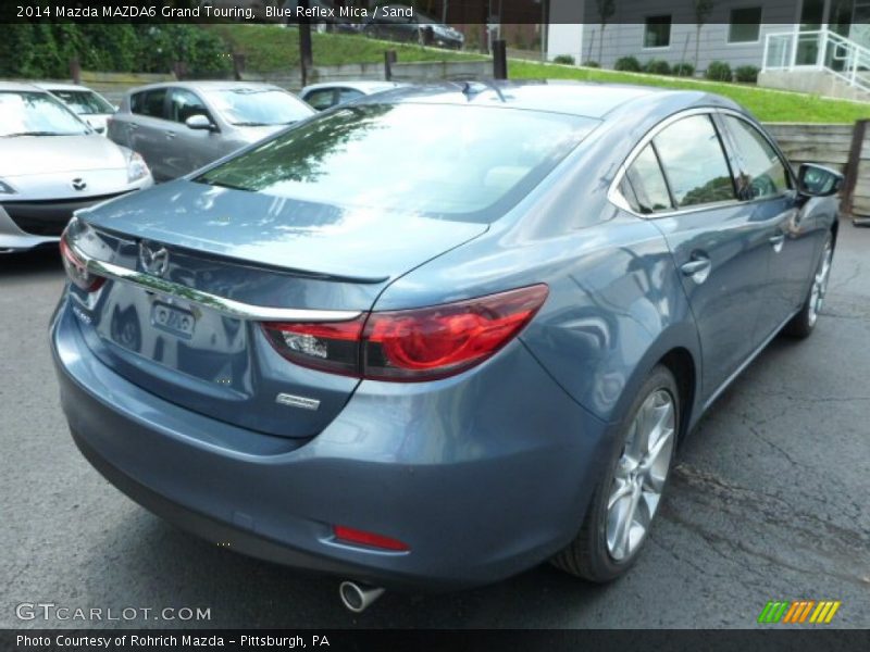 Blue Reflex Mica / Sand 2014 Mazda MAZDA6 Grand Touring