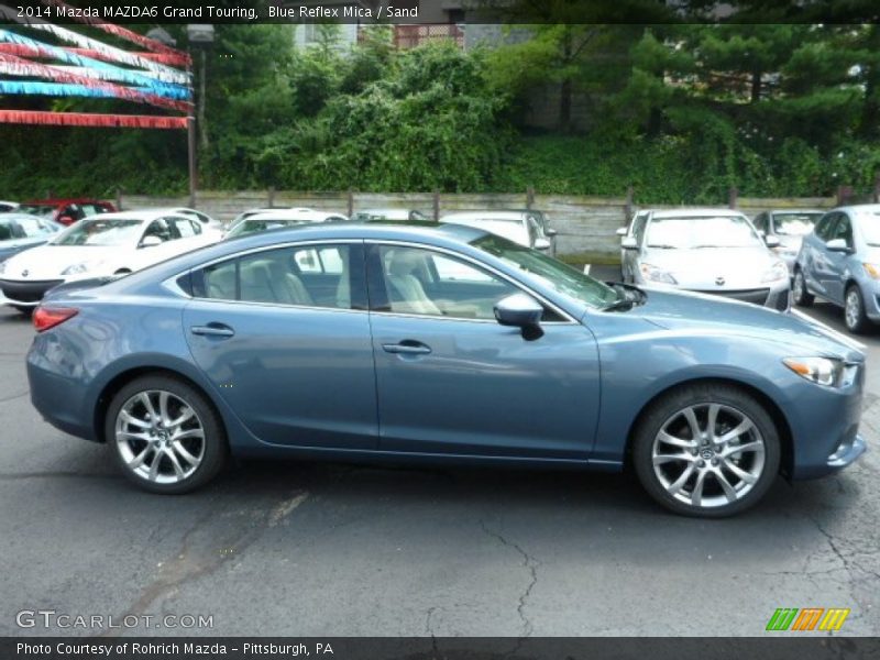 Blue Reflex Mica / Sand 2014 Mazda MAZDA6 Grand Touring