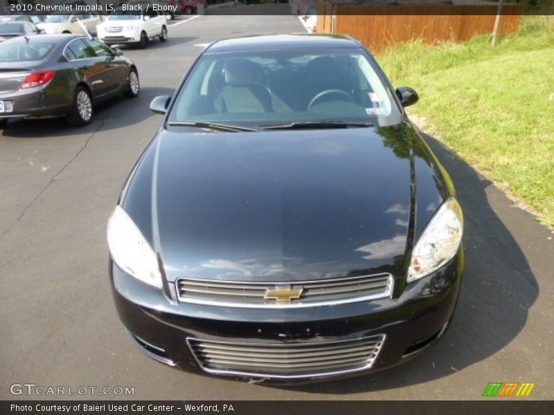 Black / Ebony 2010 Chevrolet Impala LS