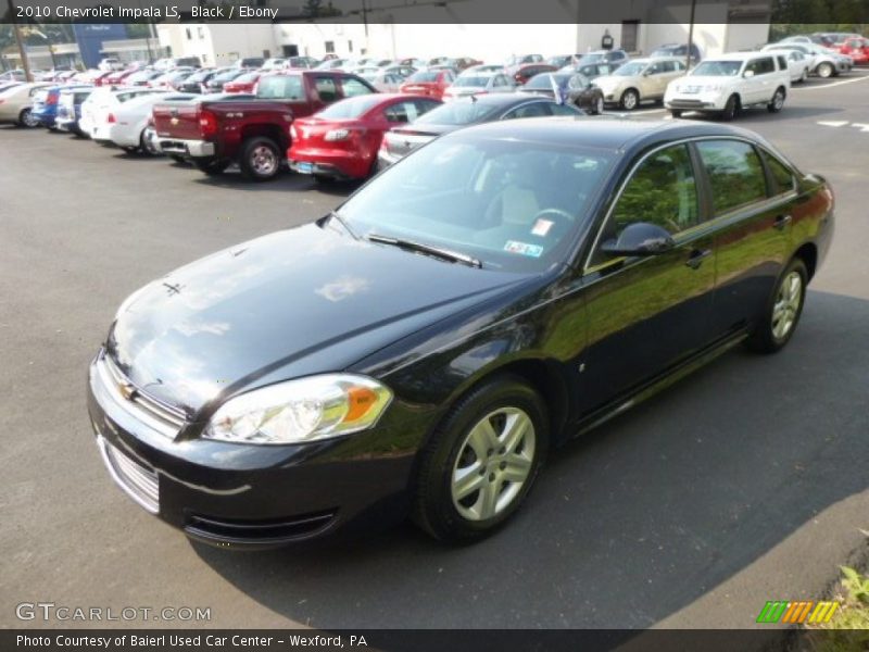 Black / Ebony 2010 Chevrolet Impala LS