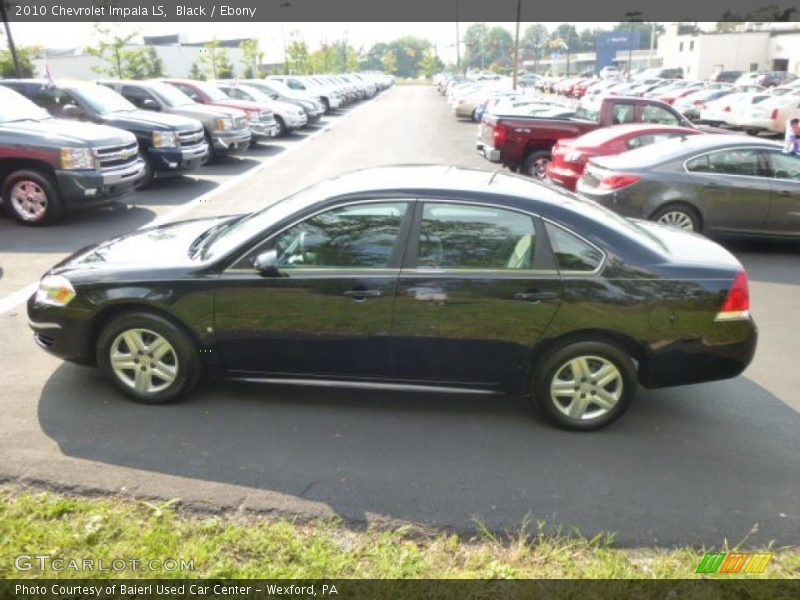 Black / Ebony 2010 Chevrolet Impala LS