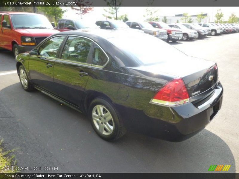 Black / Ebony 2010 Chevrolet Impala LS