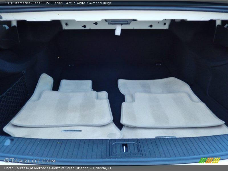 Arctic White / Almond Beige 2010 Mercedes-Benz E 350 Sedan