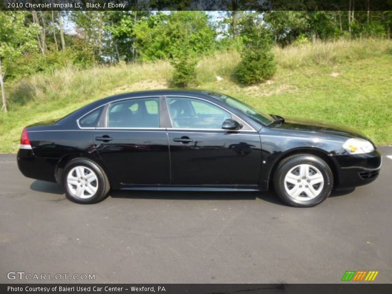 Black / Ebony 2010 Chevrolet Impala LS