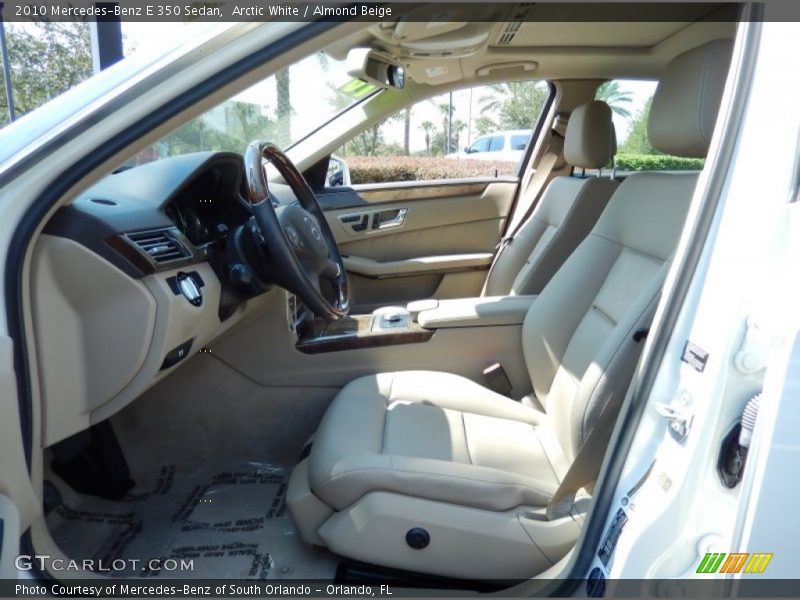 Arctic White / Almond Beige 2010 Mercedes-Benz E 350 Sedan