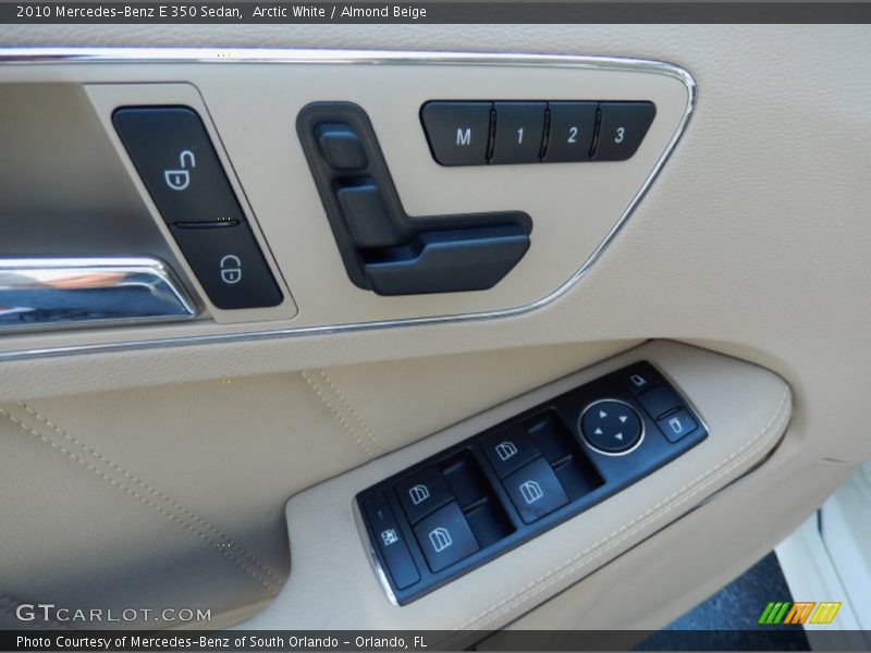 Arctic White / Almond Beige 2010 Mercedes-Benz E 350 Sedan