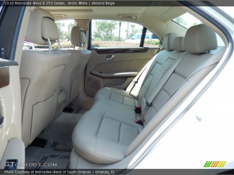 Arctic White / Almond Beige 2010 Mercedes-Benz E 350 Sedan
